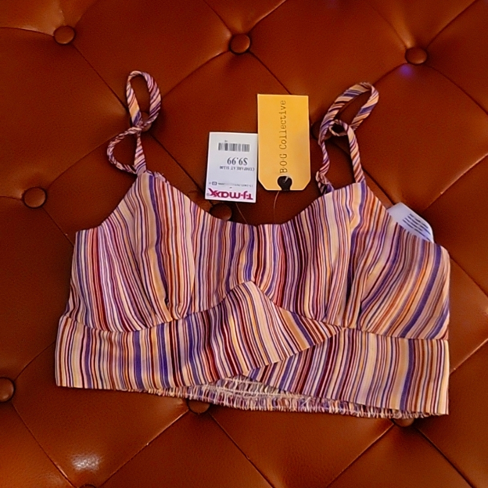 Cute tube top with straps